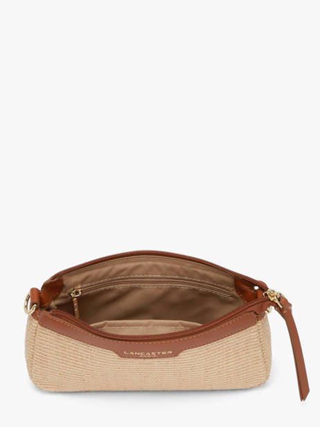 Sac Bandoulière Mini Osier Italie Lancaster Beige mini osier italie 75 vue secondaire 3