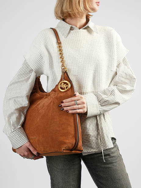 Sac Porté épaule Indie Michael kors Marron indie S6A15L7S vue secondaire 1