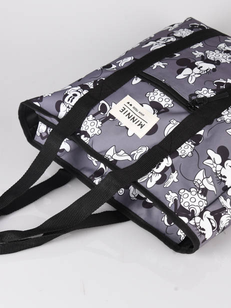 Sac Shopping A4 Minnie Mouse Mickey and minnie mouse Gris fashion 2034 vue secondaire 1