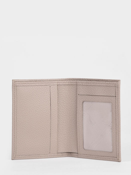 Longchamp Le foulonné Porte billets/cartes Gris