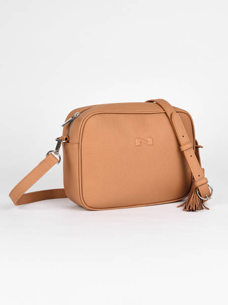 Sac Bandoulière Camera Bag Cuir Nathan baume Marron nathan 2 vue secondaire 2